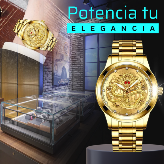 ¡Imperdible oferta en el Reloj de lujo Dragon! - PAGA AL RECIBIR
