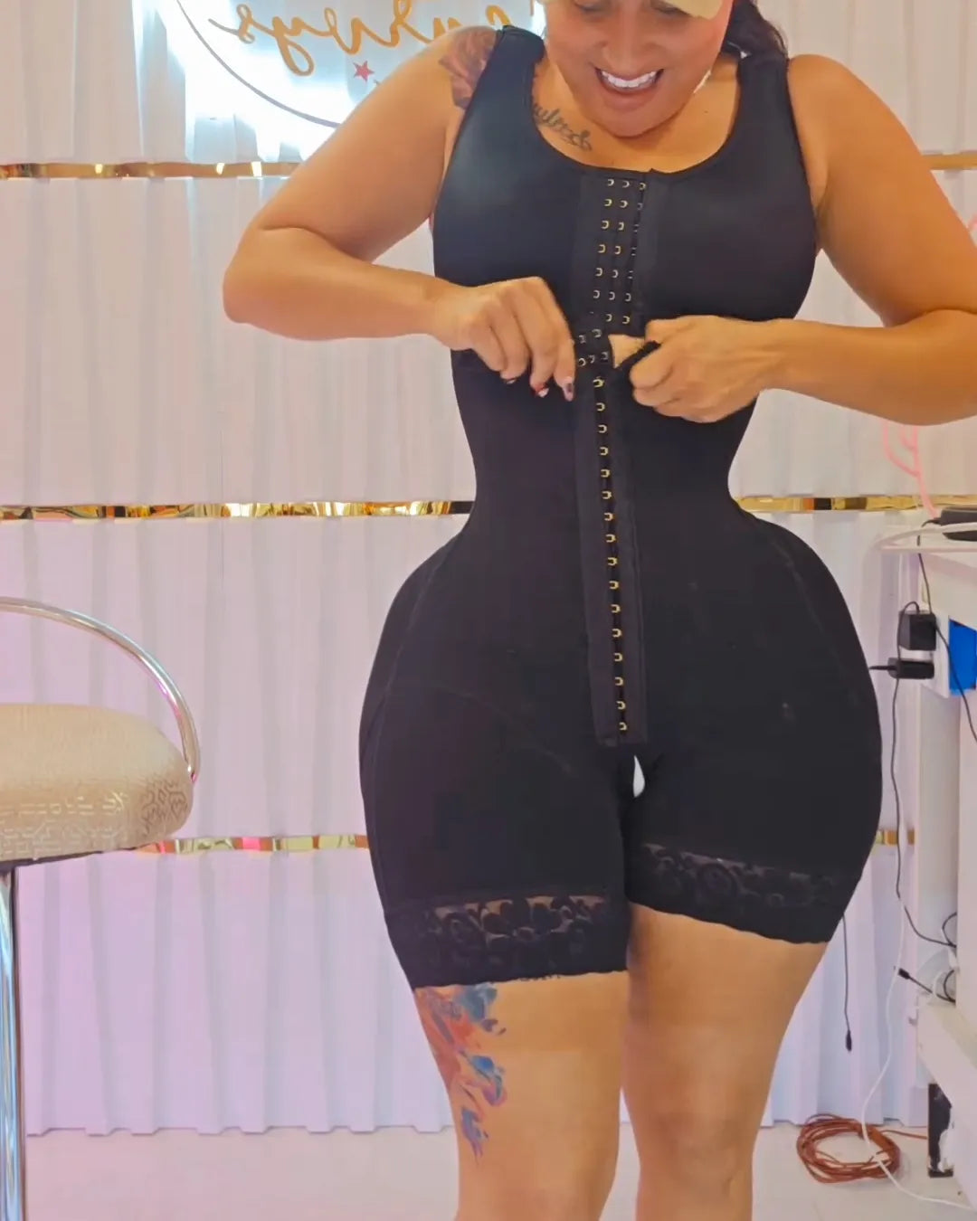 Faja de Control del Abdomen Completa de Alta Compresión